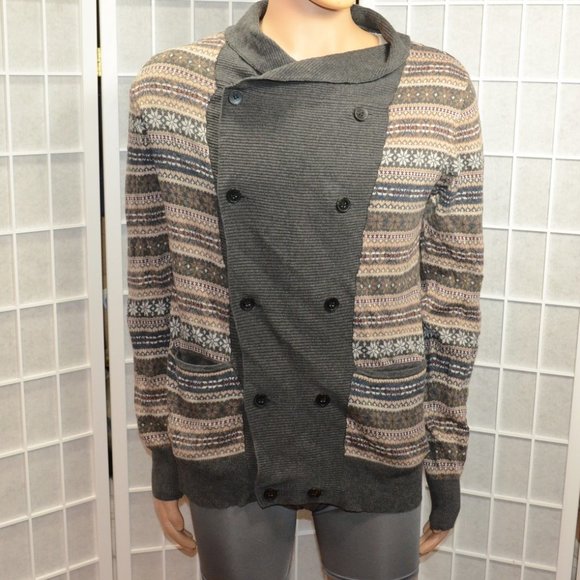 Mens All Saints Oslo Funnel Cardigan